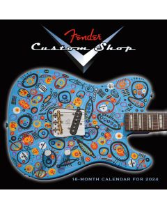 Fender Custom Shop Series 2024 Guitar Calendar, 13 timeless classics