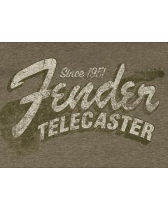 Fender Clothing T-Shirts Since 1951 Telecaster t-shirt, military heather green, XXL