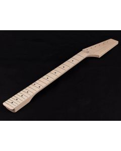 Boston modern neck, made in EU, ST style, 22 frets, all maple, half paddle, 9,5" radius, 6150 fretwire