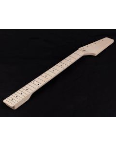 Boston modern neck, made in EU, ST style, 22 frets, all maple, half paddle, 9,5" radius, 6150 fretwire1