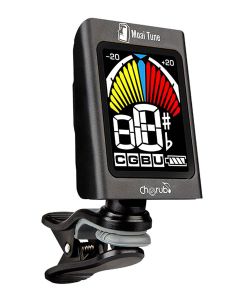 Cherub chromatic clip tuner 'Moai Tune', with multi color display, auto power on/off, Li-Po battery