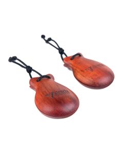 Valencia teak castanets 9.80x6.55x3.05 cm