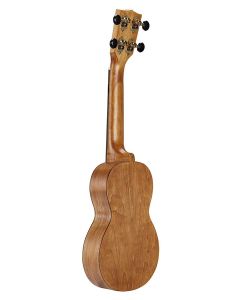 Mahalo Slimline Series soprano ukulele, transparent brown, with bag