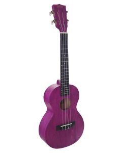 Mahalo Island Series tenor ukulele, berry crush, with bag