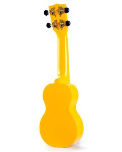 Mahalo Smiley Series soprano ukulele 47cm scale, yellow, with bag