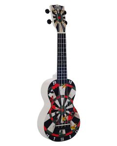 Mahalo Art Series soprano ukulele DARTS, with bag