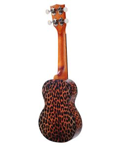 Mahalo Art Series soprano ukulele CHEETAH, with bag