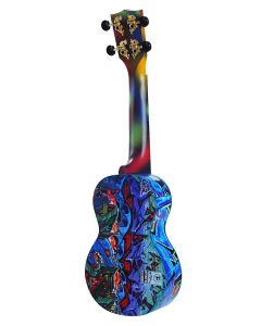 Mahalo Art Series soprano ukulele GRAFITI, with bag