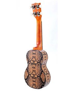 Mahalo Art Series soprano ukulele PYTHON, with bag