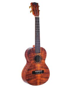 Mahalo Artist Elite Series tenor ukulele PHOTO FLAME KOA, with bag