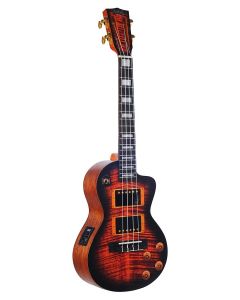 Mahalo Artist Elite Series tenor ukulele ELECTRIC GUITAR, with MEQ2 9v preamp, with bag