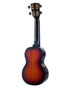 Mahalo Java Series soprano ukulele, 1V en (MVT2), 3 tone sunburst, with bag