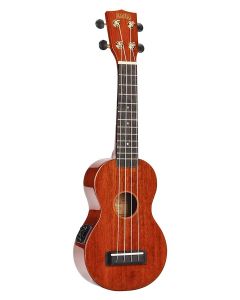 Mahalo Java Series soprano ukulele, 1V en (MVT2), vintage natural, with bag