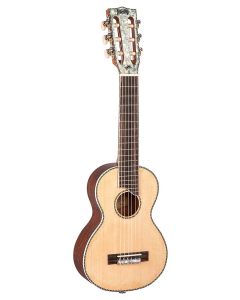 Mahalo Pearl Series solid top guitarlele, natural, with bag