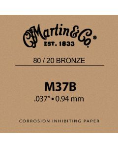 Martin Traditional Series 037 snaar, 80/20 bronze