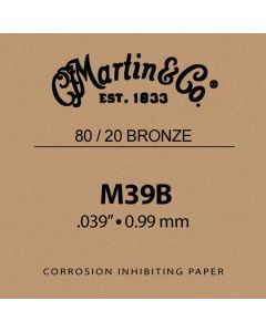 Martin Traditional Series 039 snaar, 80/20 bronze