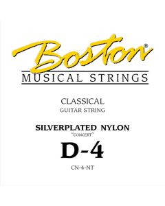 Boston Concert Series D-4 snaar voor klassieke gitaar, silverplated nylon, normal tension