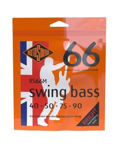 Rotosound Swing Bass 66 snarenset basgitaar, stainless steel, 40-90, medium gauge, medium scale