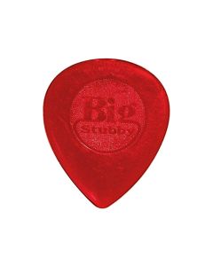 Dunlop Big Stubby 1.00 mm. plectra, rood,  24-pack