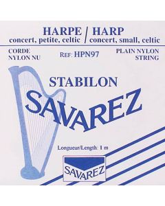 Savarez harpsnaar, rectified nylon, 0,97mm, lengte: 1 meter