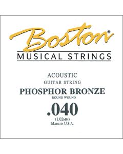 Boston .040 snaar, phosphor bronze