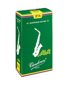 Vandoren Java rieten voor altsaxofoon 2.5, 10-pack